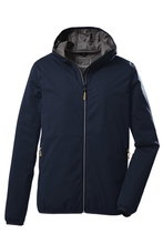 Killtec Funktionsjacke KOS 60 mit Kapuze (2-Lagen-Jacken, PFC-frei, sehr leicht) dunkelnavyblau Herren